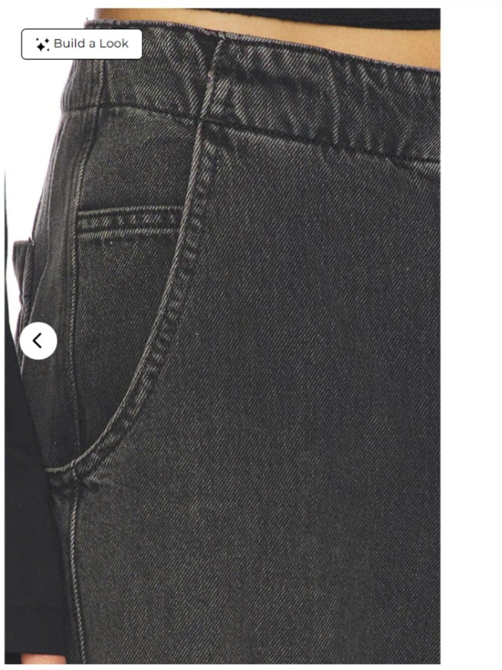 Pistola Lottie Barrel Jeans Zen Wash Size 28 NWT High Rise Bowed Leg Sold Out - Picture 6 of 10